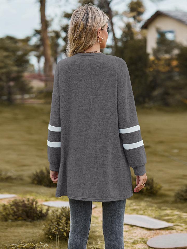 Get trendy with Long Sleeve Cardigan - Cardigans available at Styles Code. Grab yours today!