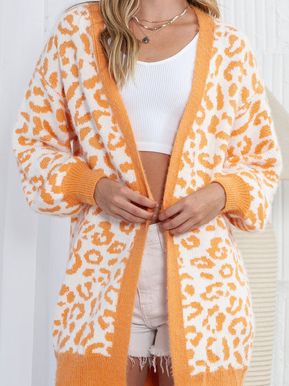 Get trendy with Printed Long Sleeve Cardigan - Cardigans available at Styles Code. Grab yours today!