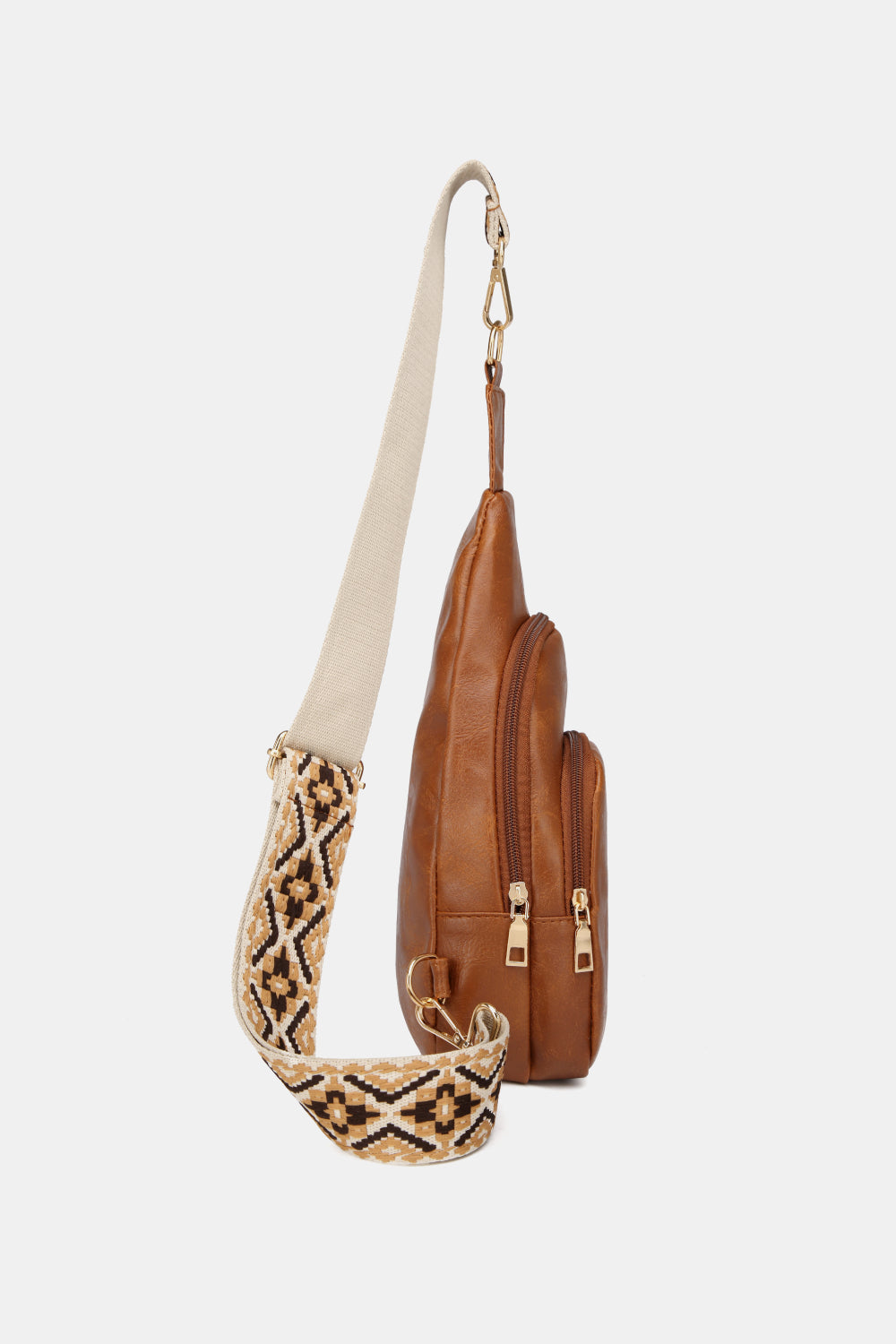 Get trendy with PU Leather Sling Bag - Bags available at Styles Code. Grab yours today!