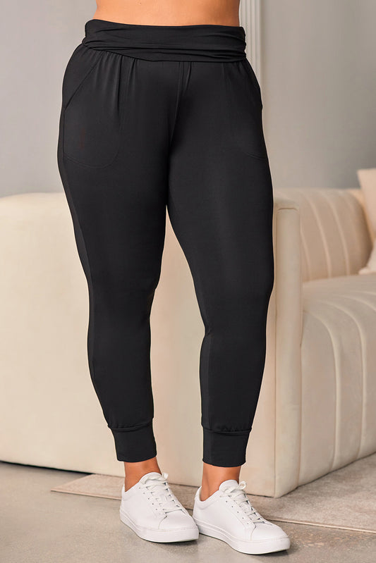 Get trendy with Plus Size High Waist Skinny Pants - Plus Size available at Styles Code. Grab yours today!